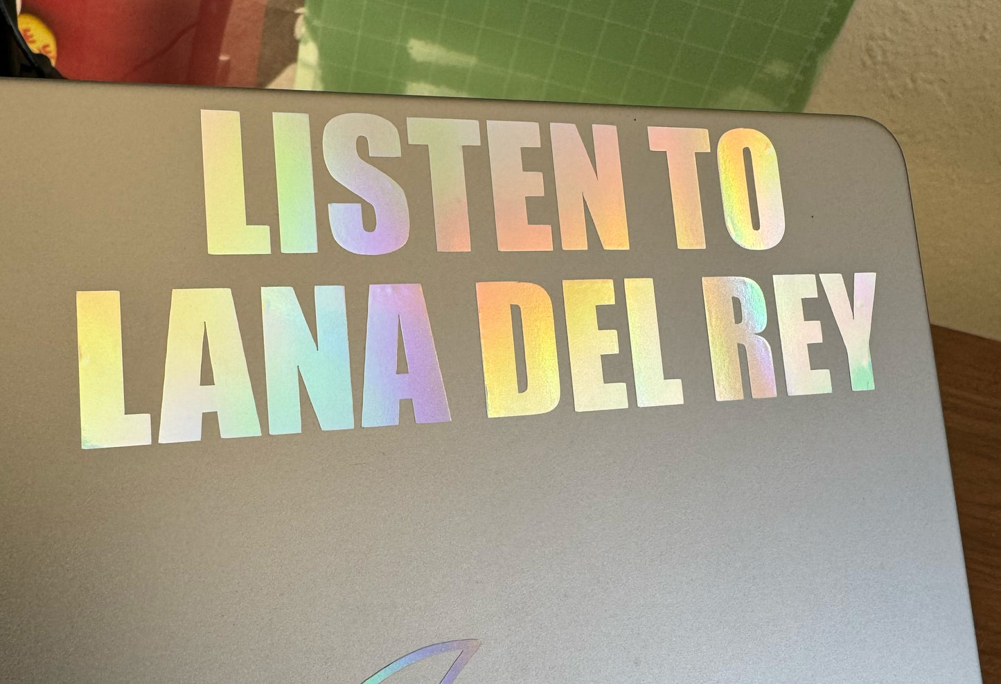 LISTEN TO LANA DEL REY Vinyl Decal