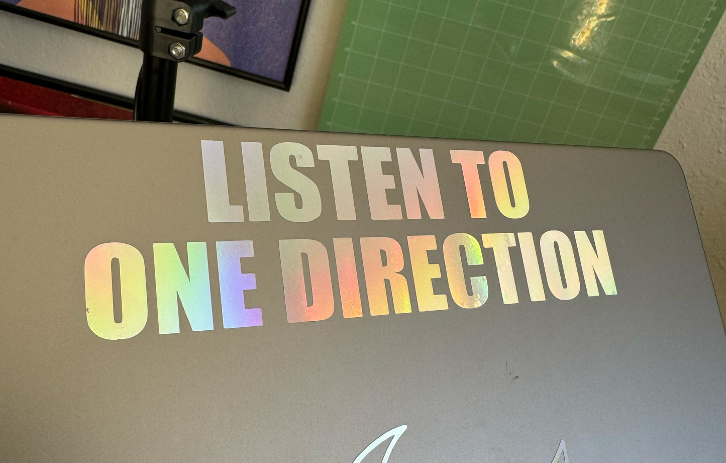 LISTEN TO ONE DIRECTION Vinyl Decal